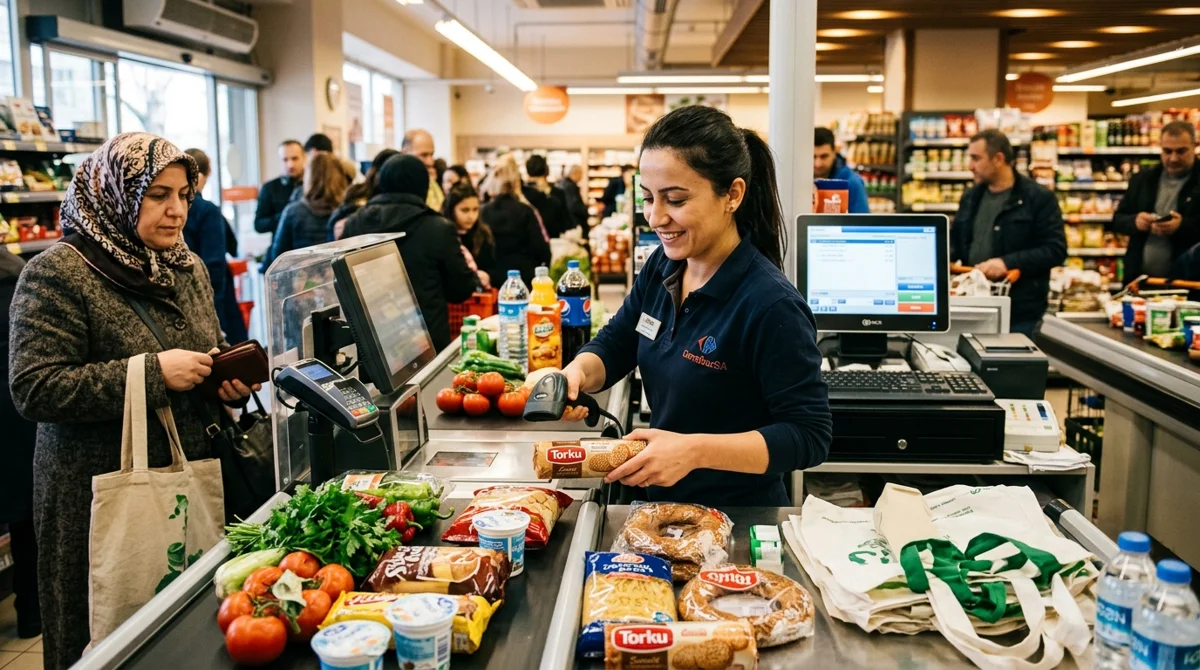 Barkod Sistemi ile Hızlı Market Kasa Satış Verimliliği