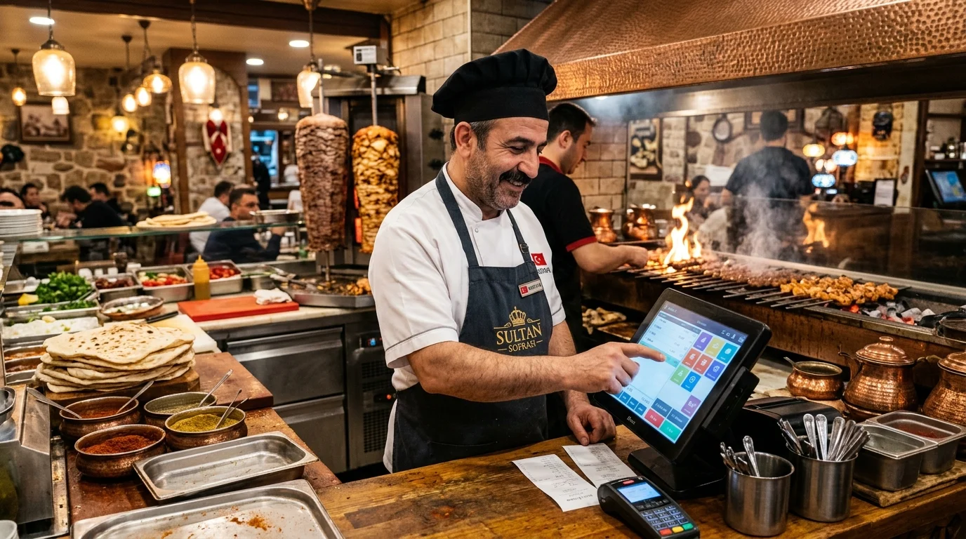 Restoran Yazılımı ve Programı Durumcu Adisyon Sistemi Kebap POS