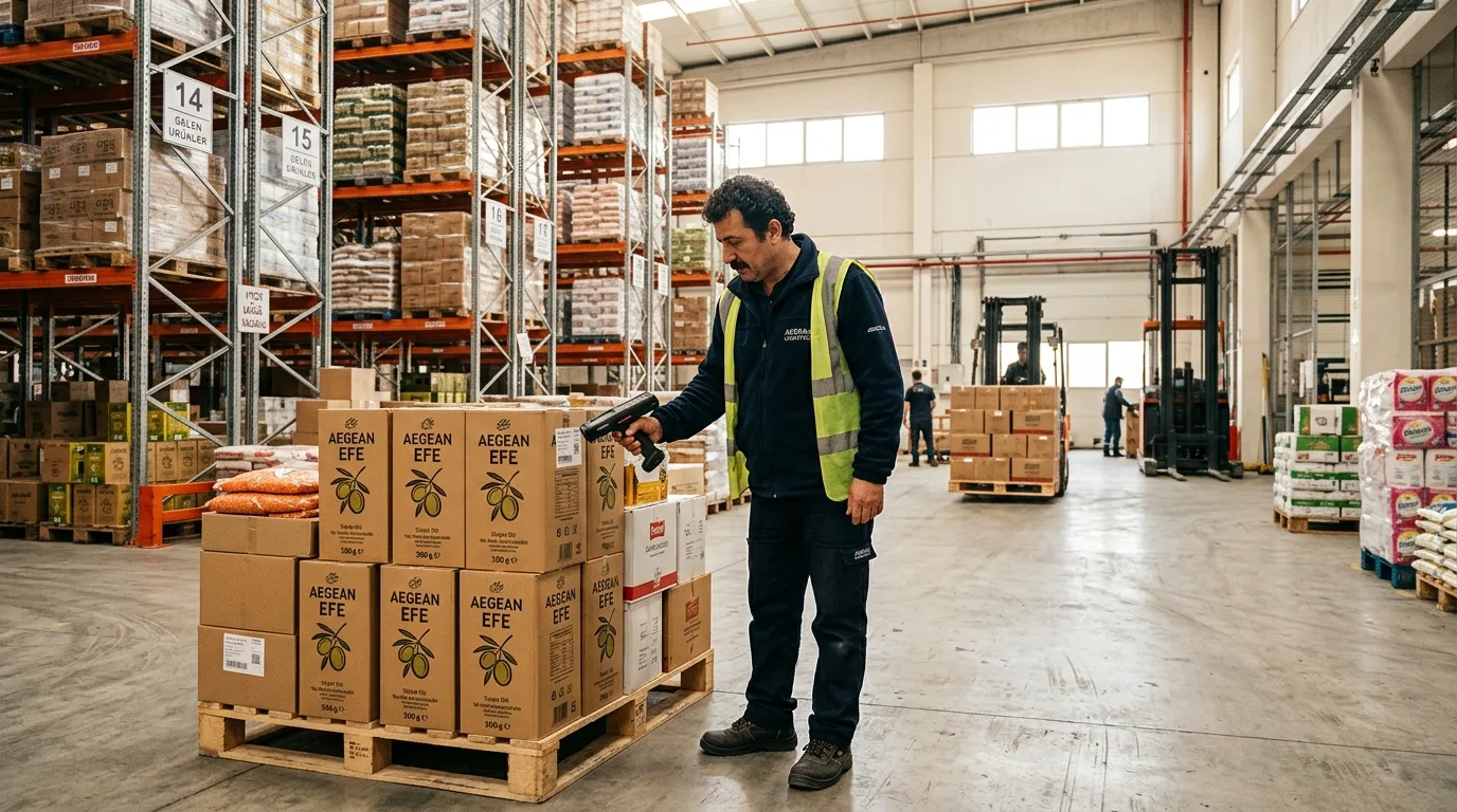 Ege Bölgesi Stok Programı Ege bölgesi stok programı toptan gıda ve depo barkod yönetimi