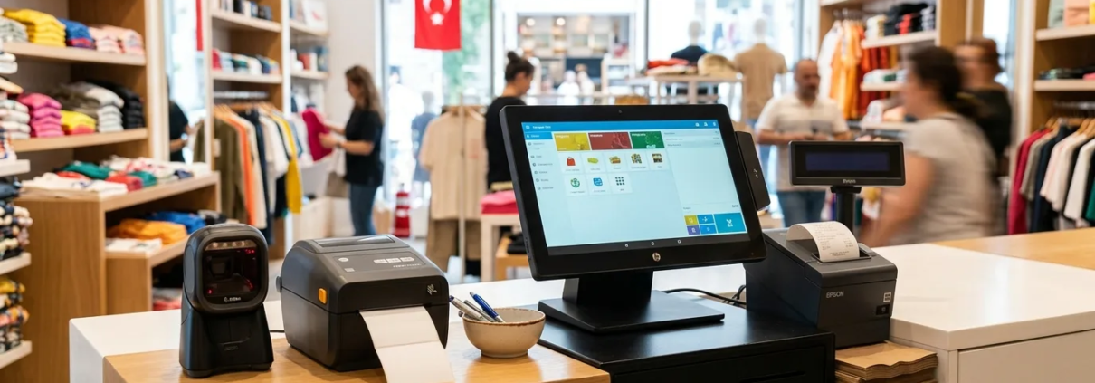 Demirbaş Barkod Sistemleri ile Varlık ve Envanter Takibi Stok takip programı fiyatları dokunmatik pos bilgisayar etiket yazıcı ve tarayıcı