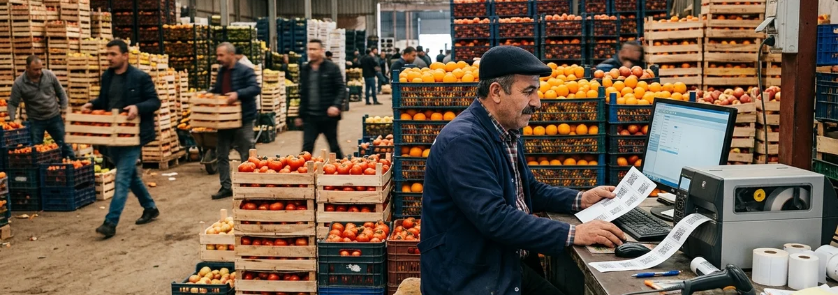 Hal Kayıt Sistemi Hal Kayıt Sistemi (HKS) künye entegrasyonu; yaş meyve ve sebze girişlerinde yasal bildirimleri ve künye barkod basımını otomatikleştirir.