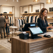 Mağaza satış programı; tekstil, ayakkabı ve butik mağazalarda beden, renk, varyant takibi ve müşteri sadakat puanlarını yönetir.
