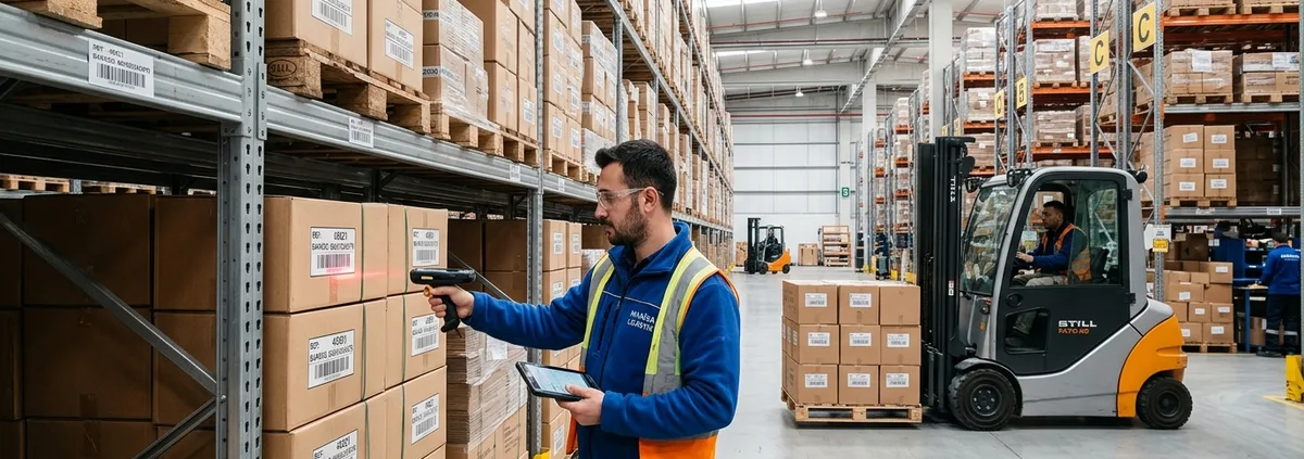 Barkod Otomasyon Sistemleri ile İşletme Yönetimi Manisa Organize Sanayi Bölgesi fabrikalarında ve tarımsal ambarlarda el terminali ile parti lot ve palet barkod takibi