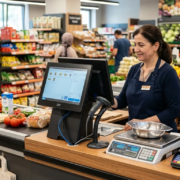 Süpermarket ve Şarküteriler İçin Terazi Entegreli Stok Takibi Programları Stok takibi programları dokunmatik pos kasa terazi bağlantısı ve barkod okuyucu