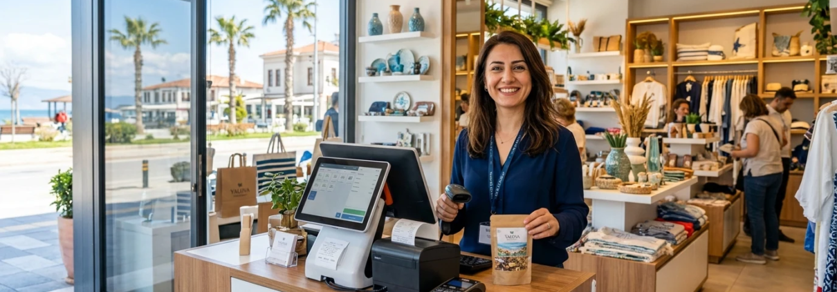 Yalova barkod sistemi; perakende butik, market ve kafelere anahtar teslim dokunmatik POS terminal kurulumu ve teknik servis sağlar.